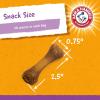 imageArm ampamp Hammer For Pets Nubbies Dental Treats for Dogs  Dental Chews Fight Bad Breath Plaque ampamp Tartar without Brushing  Baking Soda Enhanced Chicken Flavor Dog Treats 20 Pcs Packaging may varyPeanut Butter