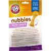 imageArm ampamp Hammer For Pets Nubbies Dental Treats for Dogs  Dental Chews Fight Bad Breath Plaque ampamp Tartar without Brushing  Baking Soda Enhanced Chicken Flavor Dog Treats 20 Pcs Packaging may varyPeanut Butter