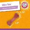 imageArm ampamp Hammer For Pets Nubbies Dental Treats for Dogs  Dental Chews Fight Bad Breath Plaque ampamp Tartar without Brushing  Baking Soda Enhanced Chicken Flavor Dog Treats 20 Pcs Packaging may varyBacon
