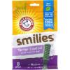 imageArm ampamp Hammer for Pets Smilies Dental Chews for Dogs  Dental Chews Fight Bad Dog Breath Plaque ampamp Tartar Without Brushing  Fresh Mint Flavor 8 Pieces Dog Dental Treats 4 Pack