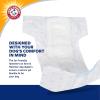 imageArm ampamp Hammer For Pets Male Dog Wraps Medium 12 Ct  UltraAbsorbent Adjustable Male Dog Diapers with LeakProof Protection ampamp Wetness Indicator  Arm ampamp Hammer Baking Soda Enhanced for Odor ControlFemale Diapers