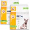 imageArm ampamp Hammer For Pets Male Dog Wraps Medium 12 Ct  UltraAbsorbent Adjustable Male Dog Diapers with LeakProof Protection ampamp Wetness Indicator  Arm ampamp Hammer Baking Soda Enhanced for Odor ControlMale Wraps
