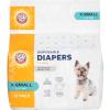 imageArm ampamp Hammer For Pets Male Dog Wraps Medium 12 Ct  UltraAbsorbent Adjustable Male Dog Diapers with LeakProof Protection ampamp Wetness Indicator  Arm ampamp Hammer Baking Soda Enhanced for Odor ControlFemale Diapers