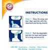 imageArm ampamp Hammer For Pets Male Dog Wraps Medium 12 Ct  UltraAbsorbent Adjustable Male Dog Diapers with LeakProof Protection ampamp Wetness Indicator  Arm ampamp Hammer Baking Soda Enhanced for Odor ControlMale Wraps
