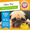 imageArm ampamp Hammer RockNRoller Stuffable Dental Chew Toy for Dogs  Perfect Fit for Tennis Ball  Best Dog Chew Toy For the Toughest Chewers  Reduces Plaque ampamp Tartar Buildup Without Brushing RedRockNRoller Whirl