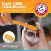 imageArm ampamp Hammer for Pets Fresh Breath Kit for Dogs  Contains Toothpaste Toothbrush ampamp Fingerbrush  Reduces Plaque ampamp Tartar Buildup  Safe for Puppies 3Piece Kit Vanilla Ginger FlavorVanilla Ginger
