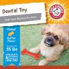 imageArm ampamp Hammer for Pets Nubbies Dental Toys Classic Bone Dental Chew Toy for Dogs Best Dog Chew Toy for The Moderate Chewers Reduces Plaque ampamp Tartar Buildup Without Brushing Peanut Butter Pack of 24Red