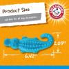 imageArm ampamp Hammer for Pets Nubbies Dental Toys Gator Dental Chew Toy for Dogs Best Dog Chew Toy for Moderate Chewers Reduces Plaque ampamp Tartar Buildup Without Brushing Gator Pack of 1Blue