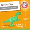 imageArm ampamp Hammer for Pets Nubbies Dental Toys TRex Dental Chew Toy for Dogs Best Dog Chew Toy for Moderate Chewers Reduces Plaque ampamp Tartar Buildup Without Brushing Mint Flavor Pack of 1Green