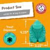 imageArm ampamp Hammer for Pets Super Treadz Mini Gorilla Dental Chew Toy for Dogs  Dog Dental Chew Toys Reduce Plaque ampamp Tartar Buildup Without Brushing  for Dogs up to 25 Lbs Small 1 CountGorilla