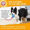 imageArm ampamp Hammer for Pets Super Treadz Mini Gorilla Dental Chew Toy for Dogs  Dog Dental Chew Toys Reduce Plaque ampamp Tartar Buildup Without Brushing  for Dogs up to 25 Lbs Small 1 CountRooster