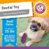 imageArm ampamp Hammer for Pets Super Treadz Mini Gorilla Dental Chew Toy for Dogs  Dog Dental Chew Toys Reduce Plaque ampamp Tartar Buildup Without Brushing  for Dogs up to 25 Lbs Small 1 CountGator