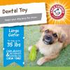 imageArm ampamp Hammer for Pets Super Treadz Mini Gorilla Dental Chew Toy for Dogs  Dog Dental Chew Toys Reduce Plaque ampamp Tartar Buildup Without Brushing  for Dogs up to 25 Lbs Small 1 CountGator