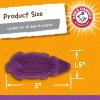 imageArm ampamp Hammer for Pets Super Treadz Mini Gorilla Dental Chew Toy for Dogs  Dog Dental Chew Toys Reduce Plaque ampamp Tartar Buildup Without Brushing  for Dogs up to 25 Lbs Small 1 CountGator