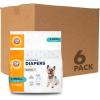 imageArm ampamp Hammer For Pets Male Dog Wraps Medium 12 Ct  UltraAbsorbent Adjustable Male Dog Diapers with LeakProof Protection ampamp Wetness Indicator  Arm ampamp Hammer Baking Soda Enhanced for Odor ControlFemale Diapers