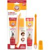 imageArm ampamp Hammer for Pets Clinical Care Dental Gum Health Kit for Dogs  Contains Toothpaste Toothbrush ampamp Fingerbrush  Soothes Inflamed Gums 3Piece Kit Chicken Flavor25 Ounce Pack of 1