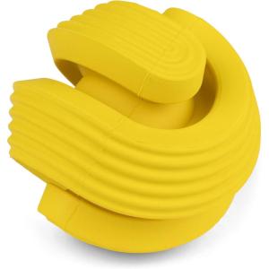 imageArm ampamp Hammer RockNRoller Stuffable Dental Chew Toy for Dogs  Perfect Fit for Tennis Ball  Best Dog Chew Toy For the Toughest Chewers  Reduces Plaque ampamp Tartar Buildup Without Brushing RedRockNRoller Whirl