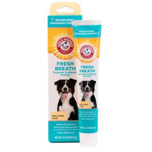 imageArm ampamp Hammer for Pets Dental Enzymatic Toothpaste for Dogs  No More Doggie Breath  Dog Toothpaste Safe for All Dogs and Puppies Advanced Care Chicken Flavor 25 Ounce Pack of 1Fresh Breath  Vanilla Ginger