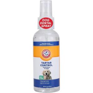 imageArm ampamp Hammer for Pets Dog Oral Care Spray  Fresh Breath ampamp Teeth Cleaning Spray  Pet Breath Freshener  Reduce Plaque ampamp Tartar Buildup  Healthy Mouth Hygiene Solution for Dogs  Mint Flavor 4 OzDental Spray  Tartar Control