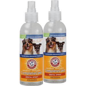 imageArm ampamp Hammer for Pets Dog Oral Care Spray  Fresh Breath ampamp Teeth Cleaning Spray  Pet Breath Freshener  Reduce Plaque ampamp Tartar Buildup  Healthy Mouth Hygiene Solution for Dogs  Mint Flavor 4 OzDental Spray  Complete Care