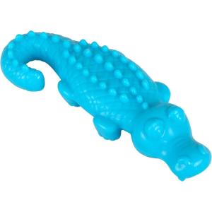 imageArm ampamp Hammer for Pets Nubbies Dental Toys Gator Dental Chew Toy for Dogs Best Dog Chew Toy for Moderate Chewers Reduces Plaque ampamp Tartar Buildup Without Brushing Gator Pack of 1Blue