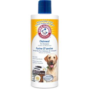 imageArm ampamp Hammer for Pets Soothing Oatmeal Pet Shampoo  Nourishing and Moisturizing Dog Shampoo with Gentle Cleansing formula  Vanilla Coconut Scent 20 oz Bottle Shampoo for Pets16 Fl Oz Pack of 1