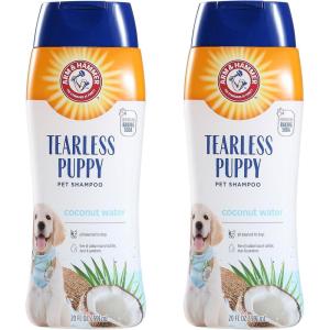 imageArm ampamp Hammer for Pets Tearless Puppy Shampoo  Gentle ampamp Effective Tearless Shampoo for Puppies ampamp All Dogs  Coconut Water Scent Your Dog Will Love 20 Ounces  1 Pack Puppy or Dog Shampoo20 Fl Oz Pack of 2