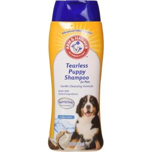 imageArm ampamp Hammer for Pets Tearless Puppy Shampoo  Gentle ampamp Effective Tearless Shampoo for Puppies ampamp All Dogs  Coconut Water Scent Your Dog Will Love 20 Ounces  1 Pack Puppy or Dog Shampoo16 Fl Oz Pack of 1