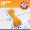 imageArm ampamp Hammer for Pets Tartar Control EZ Clean Bone ampamp Dog Toothpaste  Dental Bone for MediumLarge Dogs 2040 Lbs ampamp Tartar Control Baking Soda Enhanced Toothpaste Beef Flavor  Dog Dental ToyYellow
