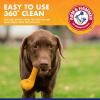 imageArm ampamp Hammer for Pets Tartar Control EZ Clean Bone ampamp Dog Toothpaste  Dental Bone for MediumLarge Dogs 2040 Lbs ampamp Tartar Control Baking Soda Enhanced Toothpaste Beef Flavor  Dog Dental ToyYellow