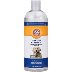 imageArm ampamp Hammer Dog Water Additive for Dental Care  Bad Breath Eliminator for Dogs ampamp Dog Breath Freshener  Dog Tooth Plaque Cleaner ampamp Dog Tartar Remover  16 Fl Oz Dental Rinse for Dogs  Pack of 116 Fl Oz Pack of 1