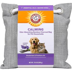 imageArm ampamp Hammer for Pets Air Care Calming Bamboo Charcoal Air Purifying Bag in Lavender Vanilla Scent  176 oz Odor Absorbing Charcoal Bag  Easy Pet Odor Eliminator for Pet Households FF12537Lavender Vanilla