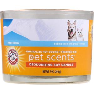 image:imageArm amp Hammer Pet Scents 3Wick Deodorizing Soy Candle Fresh BreezeFresh Breeze