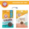 image:imageArm amp Hammer for Pets Mighties by TREADZ Dental Treats for Dogs with Baking Soda amp Calcium Help Fight Bad Breath Plaque amp Tartar Mint Tough Puffer Shaped 7 Pcs Packaging May VaryMint  Blowfish