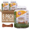 image:imageArm amp Hammer for Pets Nubbies Dental Treats  Baking Soda amp Calcium Dog Dental Chews Nubbed Texture Helps Scrub Plaque amp Tartar While Chewing Peanut Butter Flavor 20 Count 7 Ounce  4 PackPeanut Butter