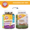 image:imageArm amp Hammer for Pets Nubbies Dental Treats  Baking Soda amp Calcium Dog Dental Chews Nubbed Texture Helps Scrub Plaque amp Tartar While Chewing Peanut Butter Flavor 20 Count 7 Ounce  4 PackPeanut Butter