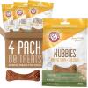 image:imageArm amp Hammer for Pets Nubbies Dental Treats  Baking Soda amp Calcium Dog Dental Chews Nubbed Texture Helps Scrub Plaque amp Tartar While Chewing Peanut Butter Flavor 20 Count 7 Ounce  4 PackPeanut Butter