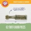 image:imageArm amp Hammer for Pets Nubbies Dental Treats  Baking Soda amp Calcium Dog Dental Chews Nubbed Texture Helps Scrub Plaque amp Tartar While Chewing Peanut Butter Flavor 20 Count 7 Ounce  4 PackMint