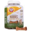 image:imageArm amp Hammer for Pets Nubbies Dental Treats  Baking Soda amp Calcium Dog Dental Chews Nubbed Texture Helps Scrub Plaque amp Tartar While Chewing Peanut Butter Flavor 20 Count 7 Ounce  4 PackPeanut Butter