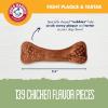 image:imageArm amp Hammer for Pets Nubbies Dental Treats  Baking Soda amp Calcium Dog Dental Chews Nubbed Texture Helps Scrub Plaque amp Tartar While Chewing Peanut Butter Flavor 20 Count 7 Ounce  4 PackChicken
