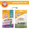image:imageArm amp Hammer for Pets Nubbies Dental Treats  Baking Soda amp Calcium Dog Dental Chews Nubbed Texture Helps Scrub Plaque amp Tartar While Chewing Peanut Butter Flavor 20 Count 7 Ounce  4 PackMint