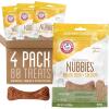 image:imageArm amp Hammer for Pets Nubbies Dental Treats  Baking Soda amp Calcium Dog Dental Chews Nubbed Texture Helps Scrub Plaque amp Tartar While Chewing Peanut Butter Flavor 20 Count 7 Ounce  4 PackChicken