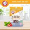 image:imageArm amp Hammer for Pets Smoothies Dental Treats for Dogs with Baking Soda amp Calcium Treat Chews Help Fight Bad Breath Plaque amp Tartar Mint Strawberry amp Mint Ring Shaped 5 PcsMint  Strawberry Mixed