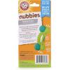 image:imageARM amp HAMMER for Pets Nubbies Wishbone Dog Dental Toy Best Dog Chew Toy for Moderate Chewers  Dog Dental Toy Helps Reduce Plaque amp Tartar  Chicken Flavor Baking Soda Pack of 24Blue  Green