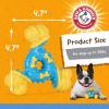 image:imageARM amp HAMMER for Pets Nubbies Wishbone Dog Dental Toy Best Dog Chew Toy for Moderate Chewers  Dog Dental Toy Helps Reduce Plaque amp Tartar  Chicken Flavor Baking Soda Pack of 24Blue  Yellow