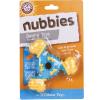 image:imageARM amp HAMMER for Pets Nubbies Wishbone Dog Dental Toy Best Dog Chew Toy for Moderate Chewers  Dog Dental Toy Helps Reduce Plaque amp Tartar  Chicken Flavor Baking Soda Pack of 24Blue  Yellow