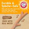 image:imageArm amp Hammer for Pets Barkies Tree Branch Compressed Wood Collection 8 Inch Bacon Flavored Wood Blend Chew Toy for Dogs  Faux Stick SplinterFree Alternative to Chewing Sticks  2 PackTree Branch