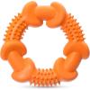 image:imageArm amp Hammer for Pets Nubbies Dog Dental Toys TPR Wave Toy Mint Flavored Chew Toy for Dogs Best Dog Chew Toy for Gentle Chewers Reduces Plaque amp Tartar Buildup Without BrushingOrange