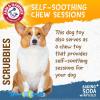 image:imageArm amp Hammer for Pets Scrubbies Boomerang Chew Toy for Senior Dogs Infused with Baking Soda  Durable Teething Toy with Unique Shape for Fetch amp Chew  Interactive Dental Chew Toy for PuppiesThrow N Tug