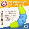 image:imageArm amp Hammer for Pets Scrubbies Boomerang Chew Toy for Senior Dogs Infused with Baking Soda  Durable Teething Toy with Unique Shape for Fetch amp Chew  Interactive Dental Chew Toy for PuppiesBoomerang
